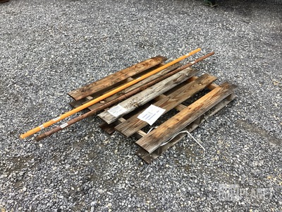 (2) Assorted Shouldered Shafts