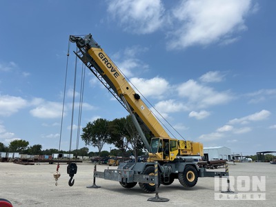 Grove RT600E 50 ton 4x4 Rough Terrain Crane