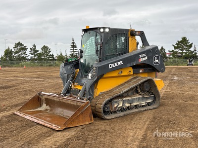 2021 John Deere 333G Two-Speed Chargeuse sur rails compacte