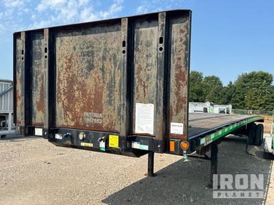 2018 Fontaine HAVSF12SST 48 ft T/A Flatbed Trailer