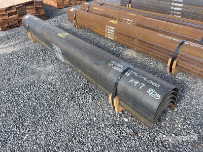 Quantity of Steel Repair Pipe Sleeves (Unused)