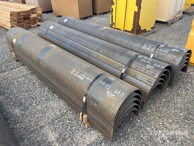 Quantity of Steel Repair Pipe Sleeves (Unused)