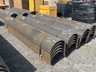 Quantity of Steel Repair Pipe Sleeves (Unused)