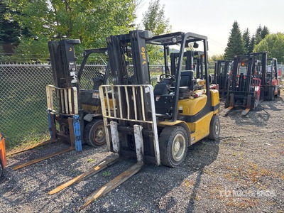 2017 Yale GP060MX 5550 lb Cushion Tire Forklift