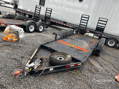 2019 MMDI 14 ft T/A Equipment Trailer