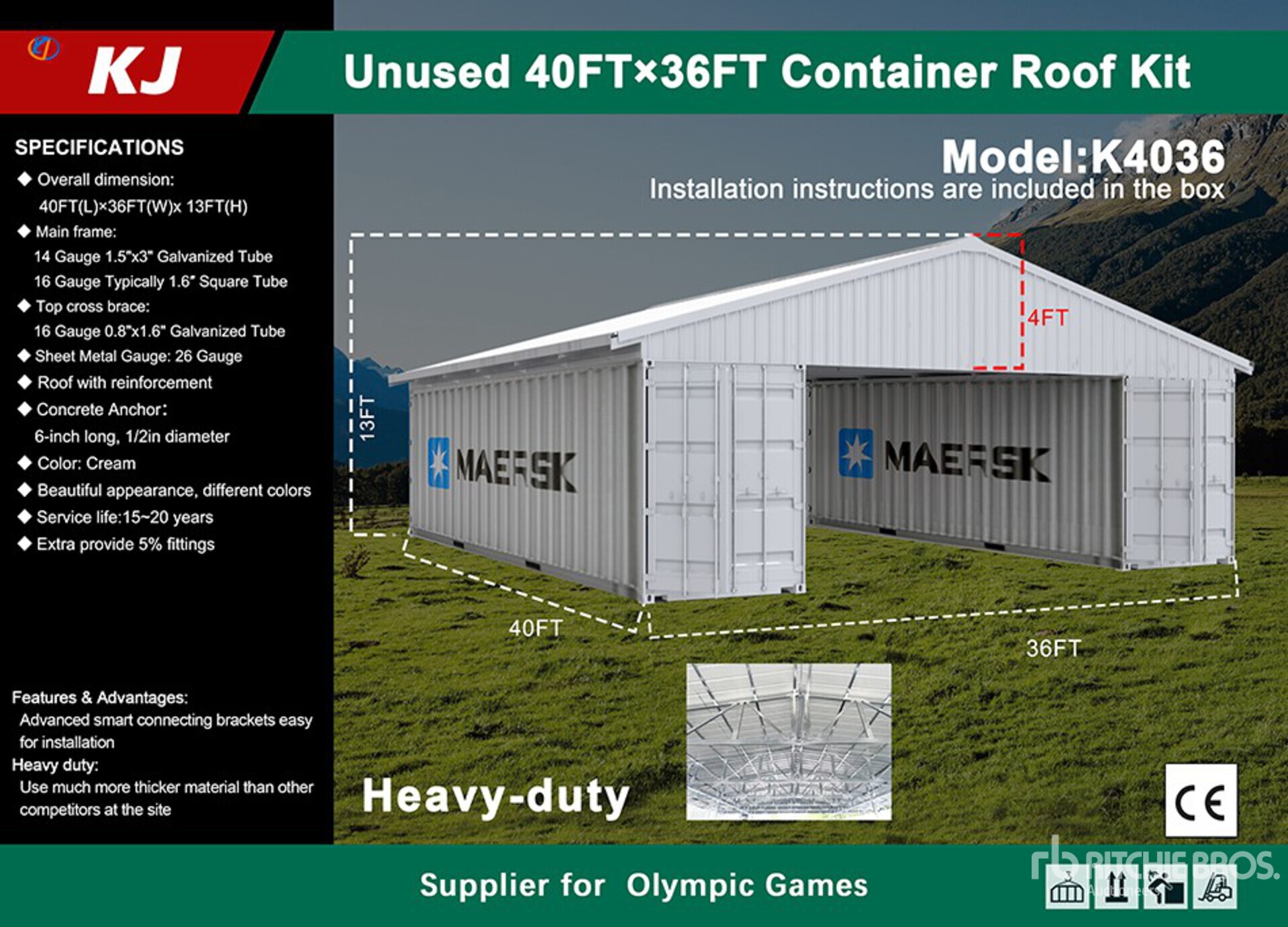 2025 KJ K4036 Carpa (Unused)