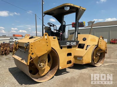 2004 Cat CB-534D Double Drum Roller
