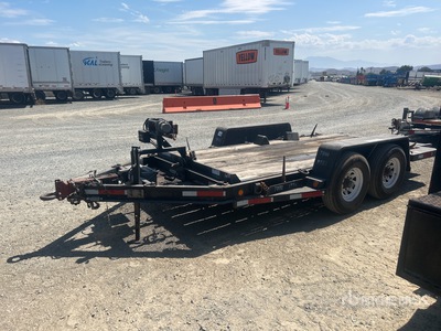 2007 Marksman 16 ft T/A Tilt Deck Trailer
