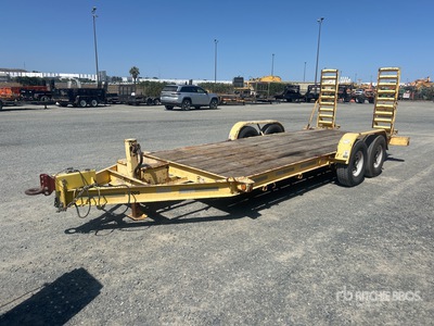 2002 Zieman 18 ft T/A Remorque pour équipement