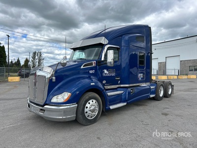2018 Kenworth T680 6x4 Cabeza Tractora Cabina Dormitorio