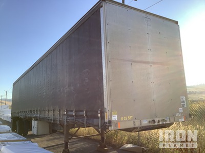 2007 Fontaine 1FTW-7-8048WSAWK 48 ft T/A Spread Axle Curtain Side Trailer