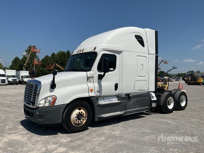 2014 Freightliner Cascadia 125 6x4 Sleeper Truck Tractor