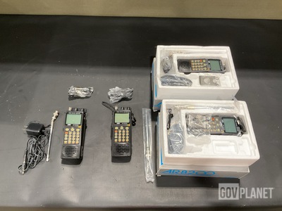 (4) AOR AR8200 Wide Range Receivers