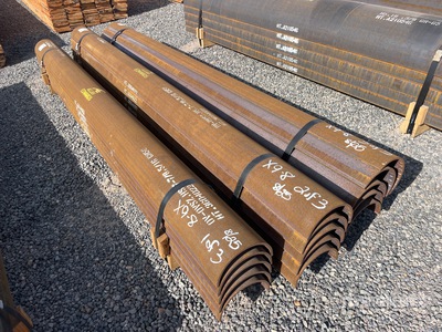 Quantity of Steel Repair Pipe Sleeves (Unused)