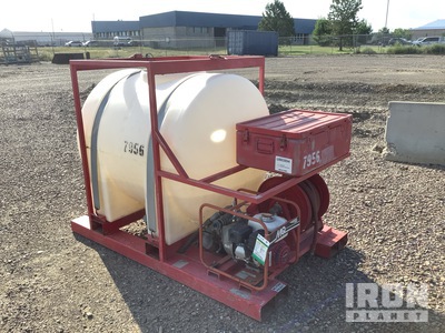 Pierce 335 gal Skid-Mounted Water Tank
