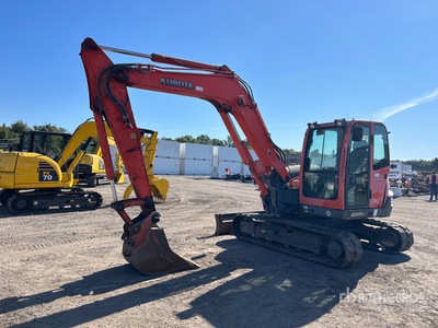 2008 Kubota KX080-3 Excavadora de Cadenas (Inoperable)