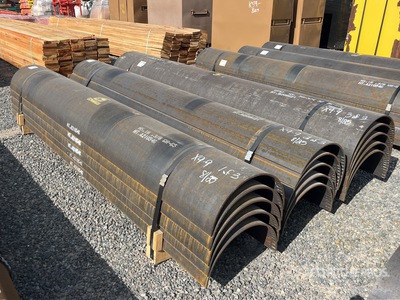 Quantity of Steel Repair Pipe Sleeves (Unused)