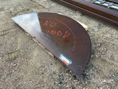 Quantity of (3) 8 Ft Saw Blade Segments Varios. Industrial