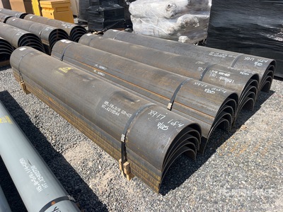 Quantity of Steel Repair Pipe Sleeves (Unused)