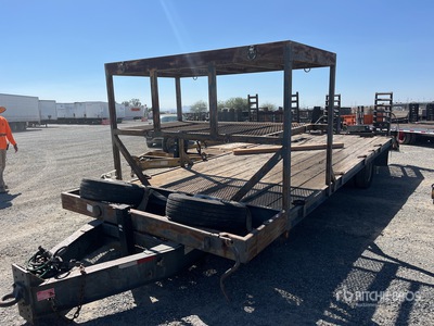 2004 Zieman 28 ft T/A Equipment Trailer