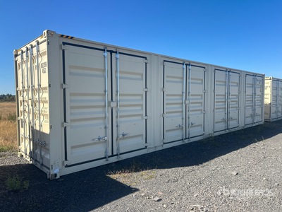2024 40 ft High Cube Multi-Door Storage Container