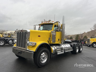 2018 Peterbilt 389 6x4 Heavy Haul T/A Day Cab Truck Tractor (Glider Kit)