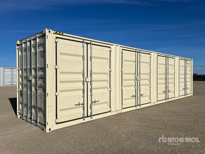 2025 40 Ft High Cube Multi-Door Storage Container (Unused)