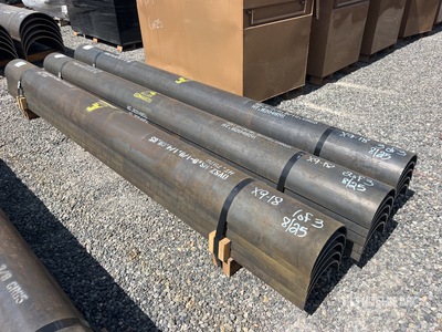 Quantity of Steel Repair Pipe Sleeves (Unused)