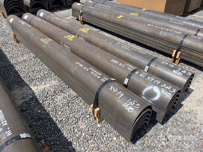 Quantity of Steel Repair Pipe Sleeves (Unused)