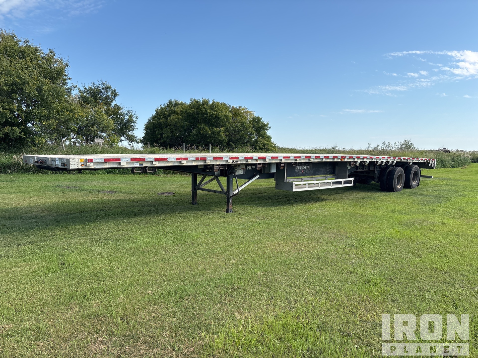 2020 Wilson CF-1080 53 ft T/A Flatbed Trailer