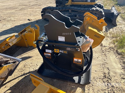 John Deere PC10 Q/C مرفق ضاغط اللوحة - Fits John Deere 85P (Unused)