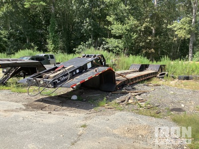 2007 Talbert 55 ton Tri/A Removable Gooseneck dieplader