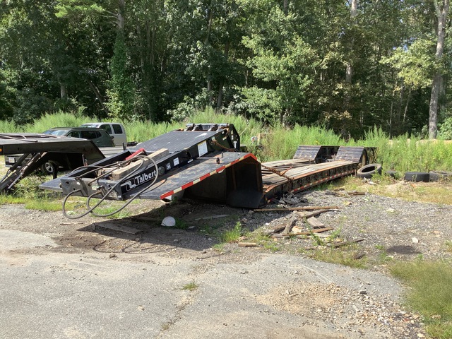 2007 Talbert 55 ton Tri/A Removable Gooseneck Lowboy Trailer