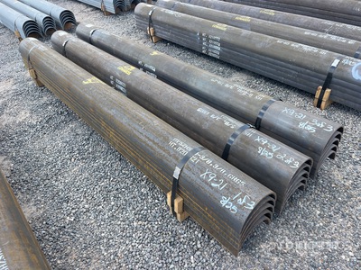 Quantity of Steel Repair Pipe Sleeves (Unused)