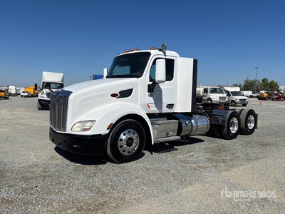 2015 Peterbilt 579 6x4 Cabeza Tractora Cabina Corta