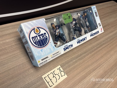Jason Smith, Alex Hemsky, Chris Pronger Figurine Varios, Articulos y equipos deportivos (Unused)