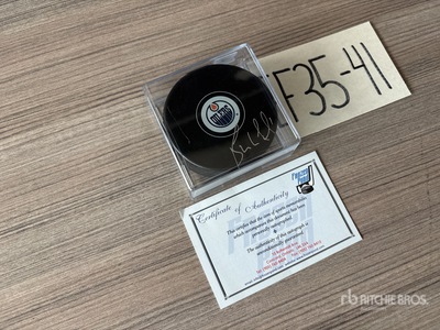 #9 Berni Nichols Hockey Puck
