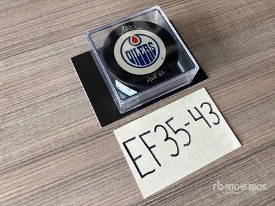 2003 Hockey Hall Of Fame #31 Grant Fehr Hockey Puck