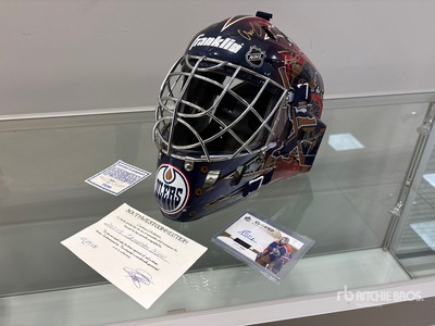 Team Signed Grant Fehr Goalie Mask