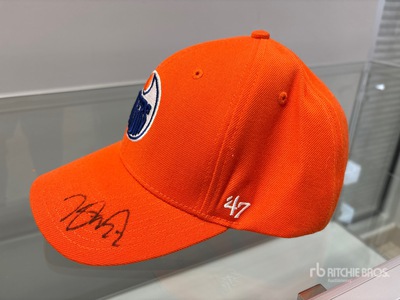 #77 Oscar Klefbom Orange Oilers Cap