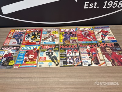 12 Hockey Magazines