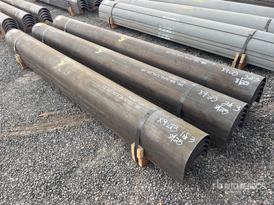 Quantity of Steel Repair Pipe Sleeves (Unused)
