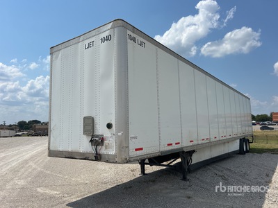 2014 Wabash DVLSHPC 53 ft x 102 in T/A Van Trailer