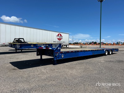 2024 Trail King TK80HT 50000 lb 48 ft T/A Remorque Pour Équipement Hydraulique