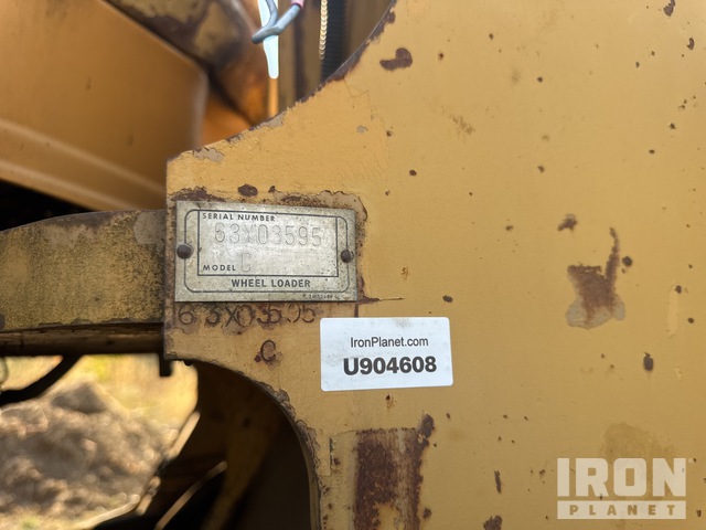 CARGADOR FRONTAL 1981 CATERPILLAR 980C