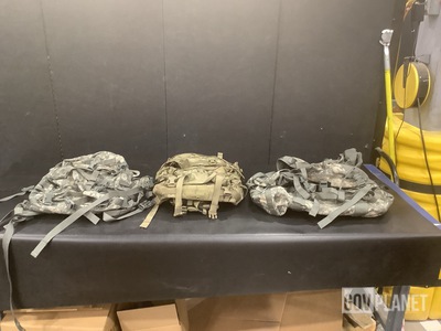 (38) Assault Packs, (8) Large Field Rucksacks, (1) Field Pack & (10) Frames