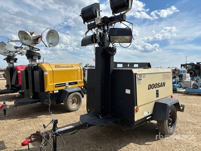 2015 Doosan L20WIZ-60HZ-FX-T4F 20 kW Light Tower