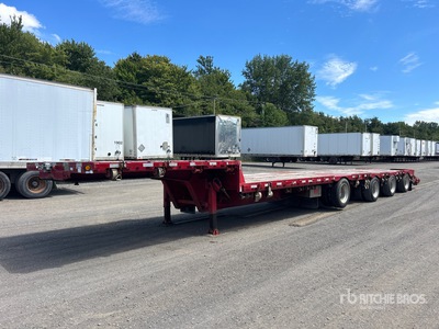 2015 Fericar DD534 53 ft Quad/A Step Deck Trailer