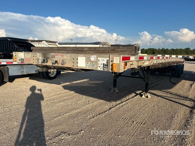1997 Wilson 48 ft T/A Spread Axle Flatbed Trailer