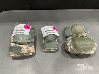 (21) Pairs of Elbow Pads, (44) Pairs of Knee Pads & Assorted Items